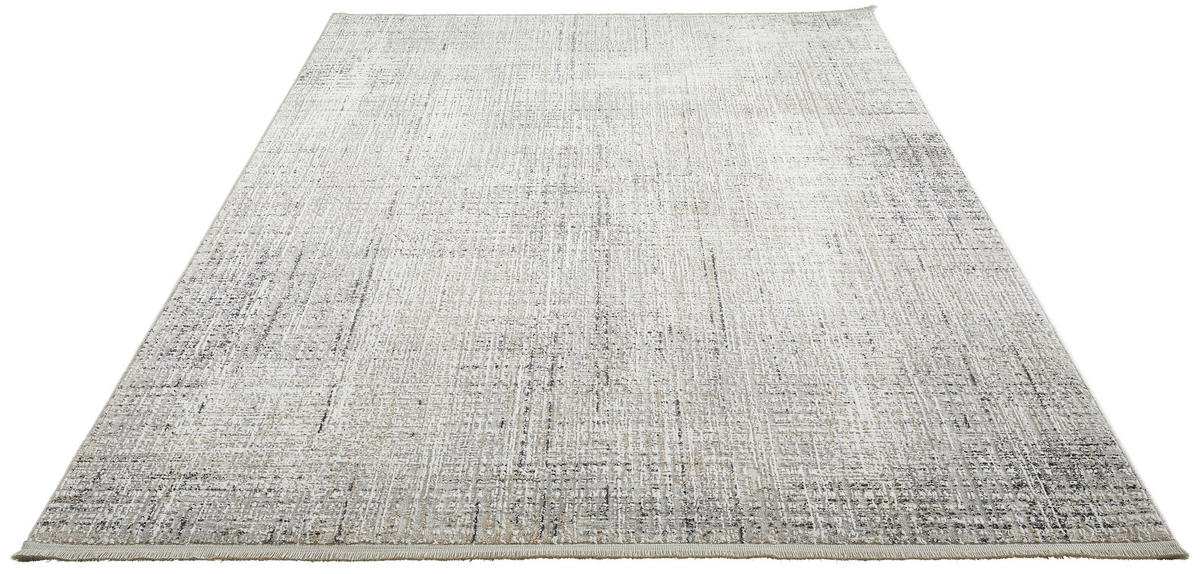 WEBTEPPICH 160/230 cm Creme, Hellgrau  - Creme/Hellgrau, Basics, Textil (160/230cm) - Novel