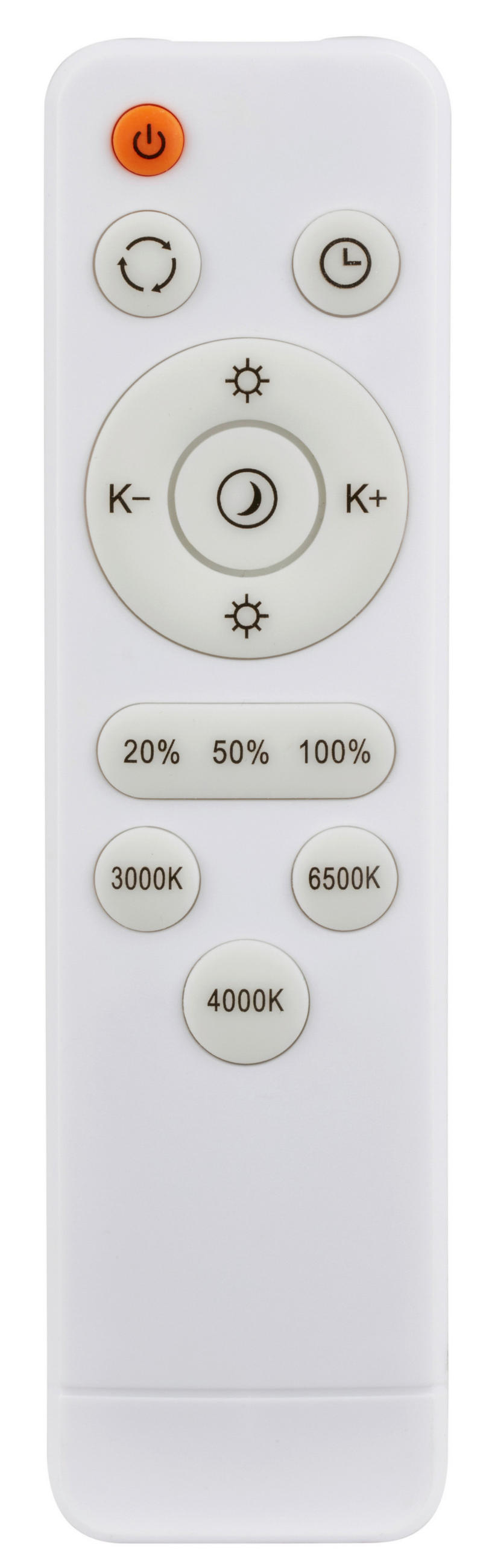 STROPNA LED-SVETILKA  VERB /8000 lm/3000-6500 K// - bela, Basics, kovina/umetna masa (56/8,5cm)