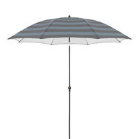 SENČNIK - siva/antracit, Basics, kovina/tekstil (200/200cm) - Doppler