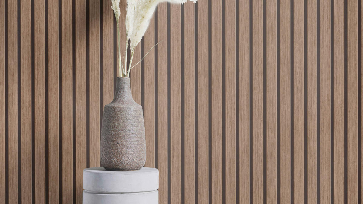 VLIESTAPETE - Braun, Natur, Textil (600/53cm) - Tesa