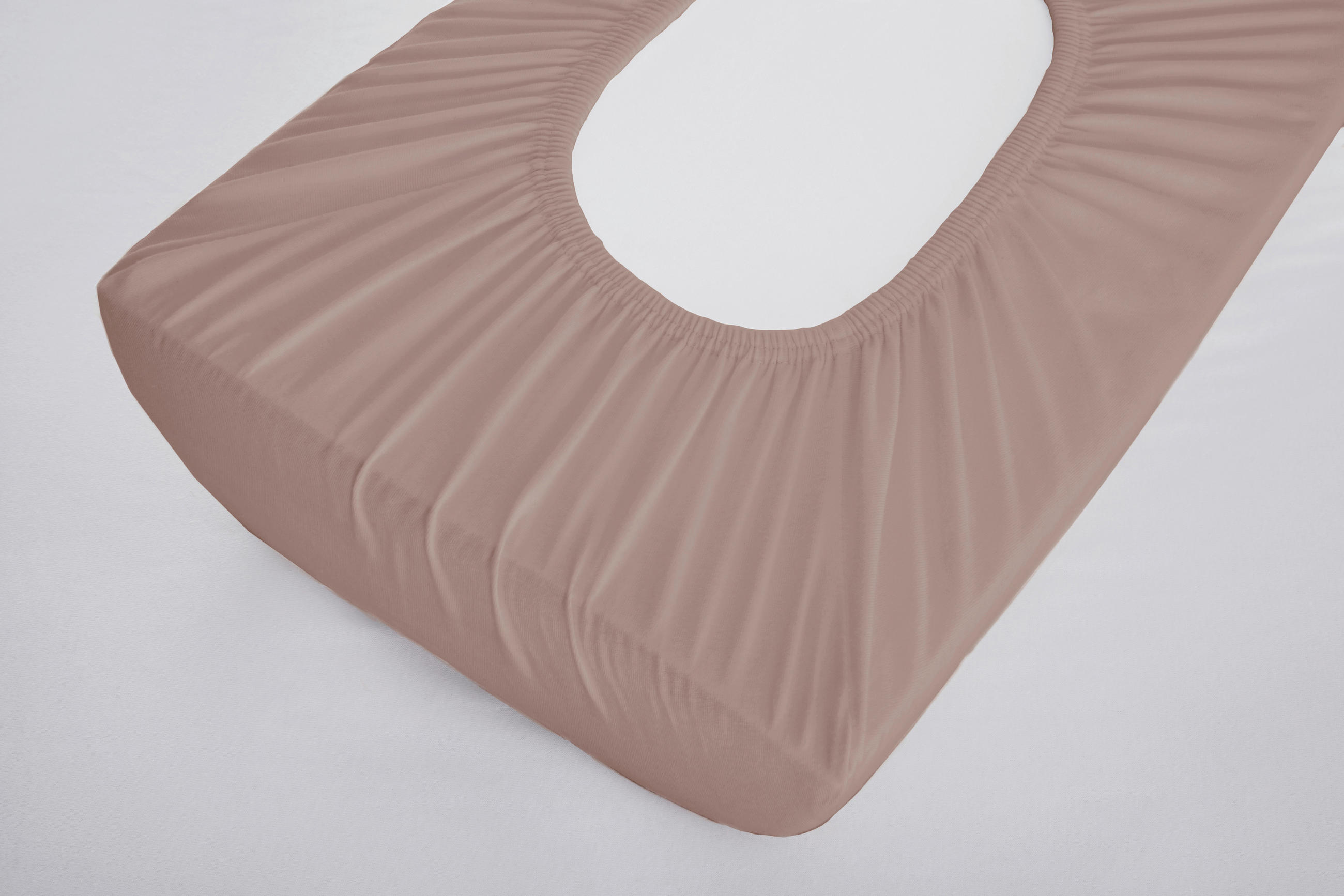 NACKENKISSENBEZUG - Dunkelbraun, Basics, Textil (18,5/27cm)