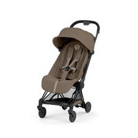 BUGGY COŸA Comfort Matt Black  - Dunkelbraun/Schwarz, Basics, Kunststoff/Textil (79/44/105cm) - cybex PLATINUM