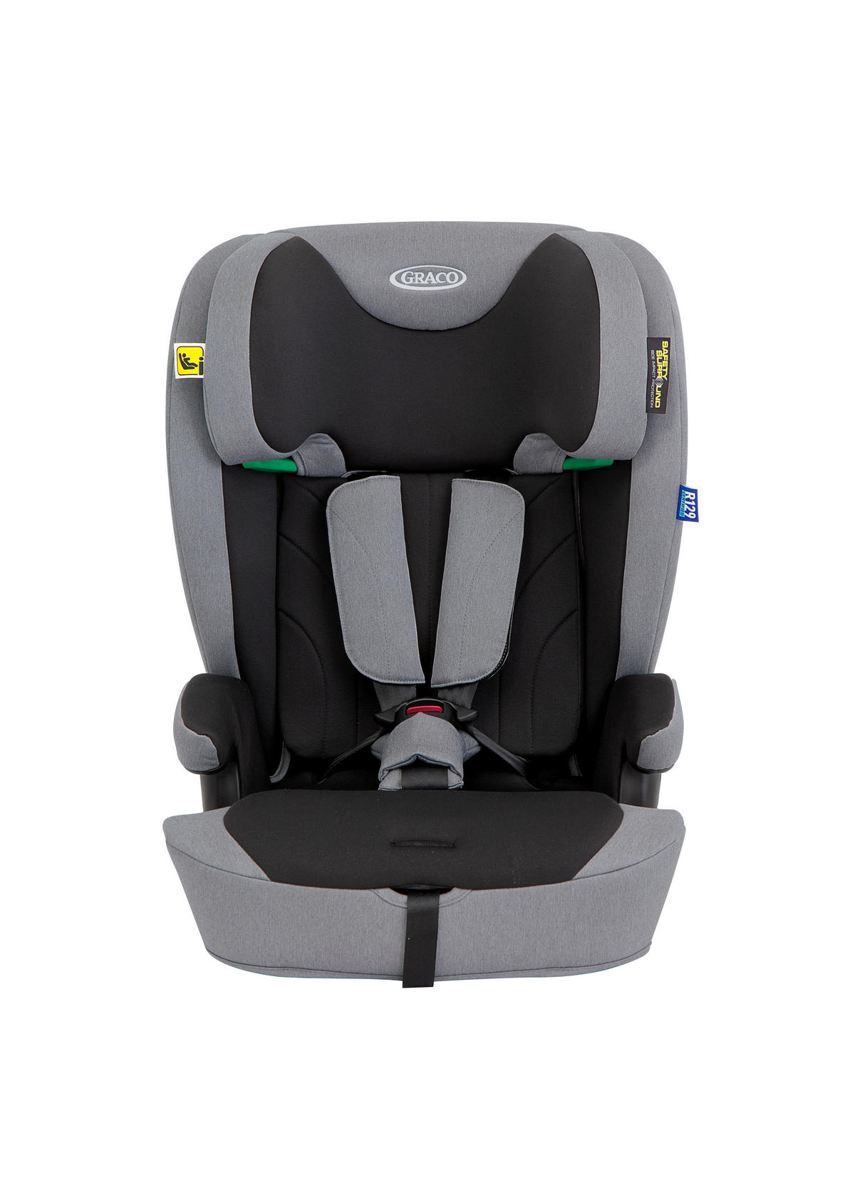 KINDERAUTOSITZ Energi i-Size R129  - Schwarz/Grau, Basics, Textil (50,6/83,1/46,9cm) - Graco