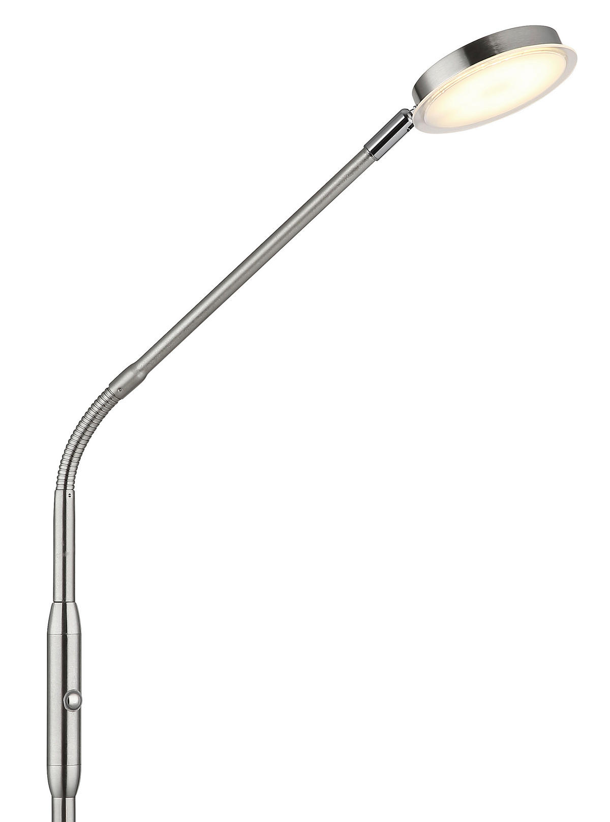 LED-STEHLEUCHTE 52/20/173 cm    - Klar/Schwarz, Design, Kunststoff/Metall (52/20/173cm) - Globo