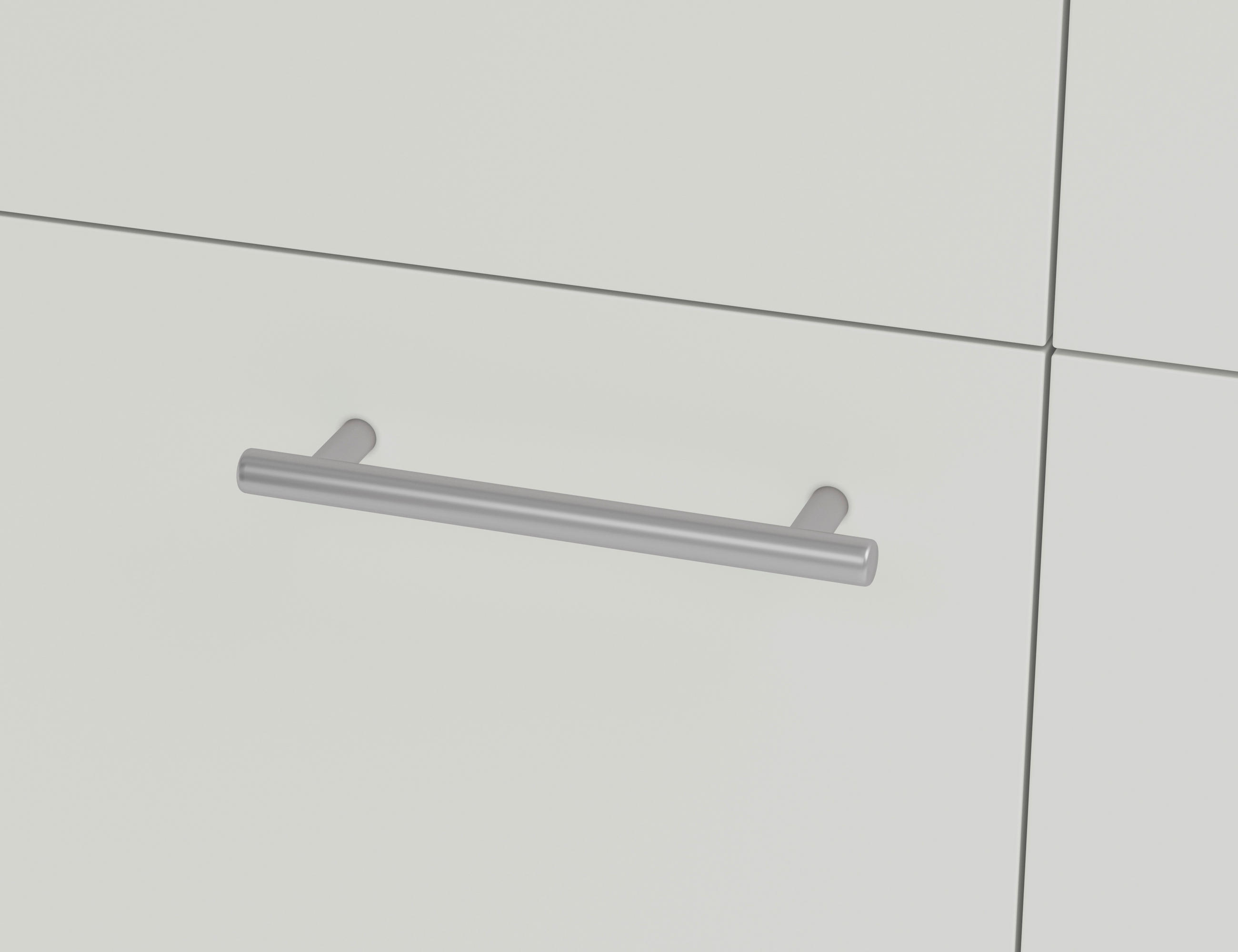 Thumbnail - Xora Eckküche, Magnolie, Metall, 6 Schubladen, L-Form, 275x225 cm, Made in Germany, in den Filialen seitenverkehrt erhäl...