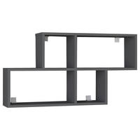 VÄGGHYLLPLAN 100/53/20 cm  - antracit, Modern, trämaterial (100/53/20cm) - MID.YOU