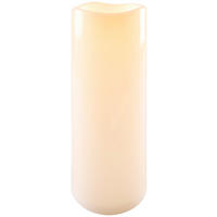LED-KERZE 12,5/30,5 cm  - Creme, Basics, Kunststoff (12,5/30,5cm) - Ambia Home