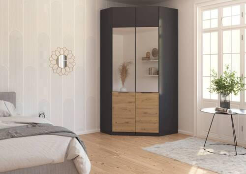 AUFSATZSCHRANK 117/39/104 cm  in  - Grau, KONVENTIONELL, Holzwerkstoff (117/39/104cm) - James Wood
