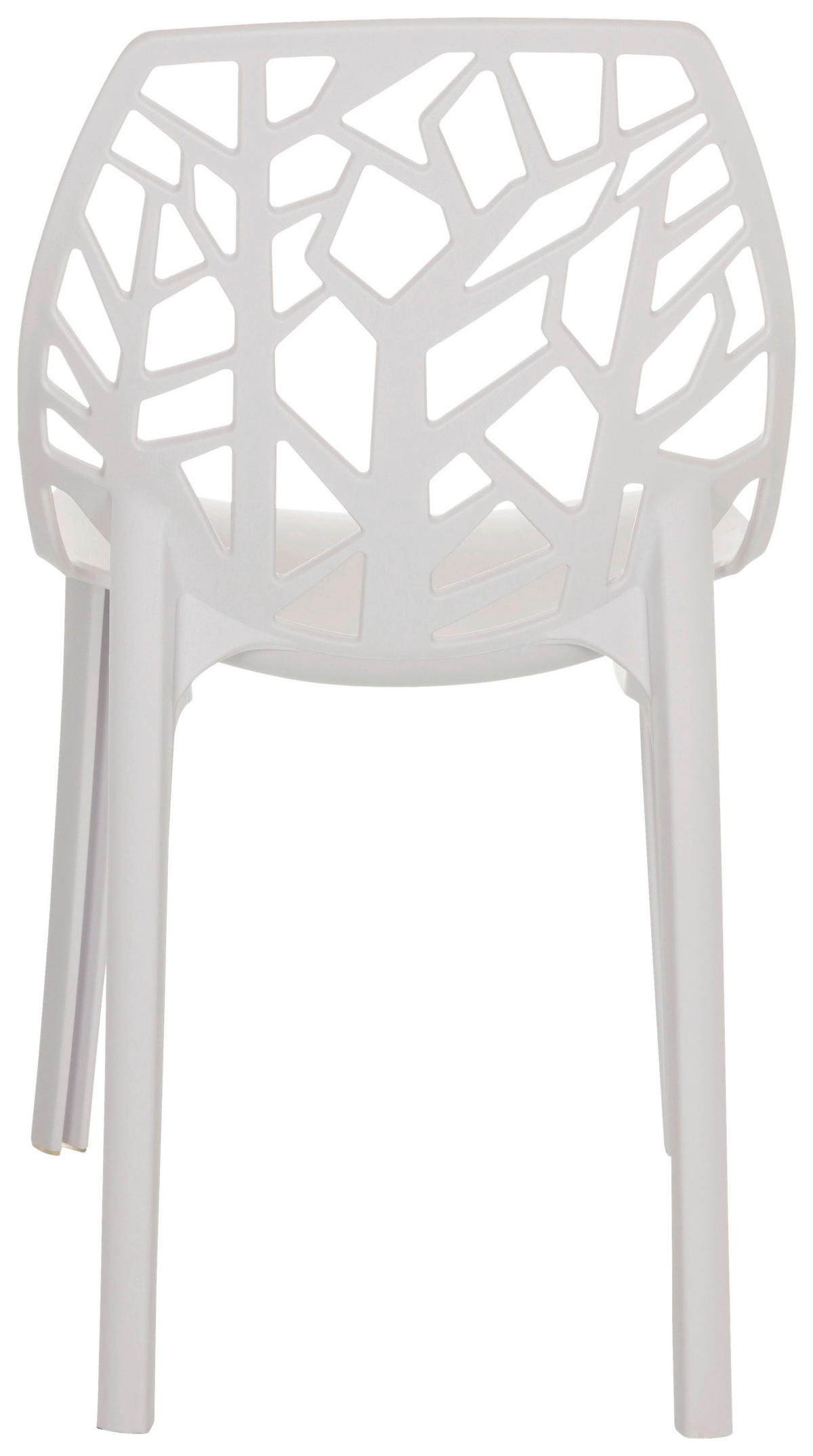 ŽIDLE, 47/80/56 cm - bílá, Basics, plast (47/80/56cm) - MID.YOU