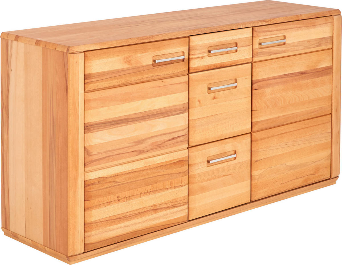 SIDEBOARD  in 161/85/47 cm  - Buchefarben, KONVENTIONELL, Holz/Holzwerkstoff (161/85/47cm) - Novel