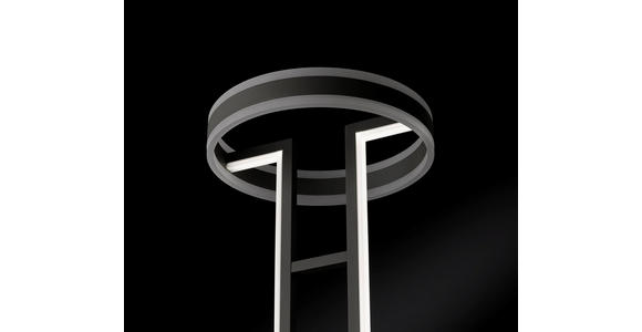 LED-STEHLEUCHTE 40/180 cm - Anthrazit, Design, Kunststoff/Metall (40/180cm) - Ambiente