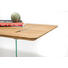 COUCHTISCH Eiche massiv rechteckig Eichefarben - Klar/Eichefarben, Natur, Glas/Holz (110/60/40cm) - Carryhome COUCHTISCH Eiche massiv rechteckig Eichefarben - Klar/Eichefarben, Natur, Glas/Holz (110/60/40cm) - Carryhome