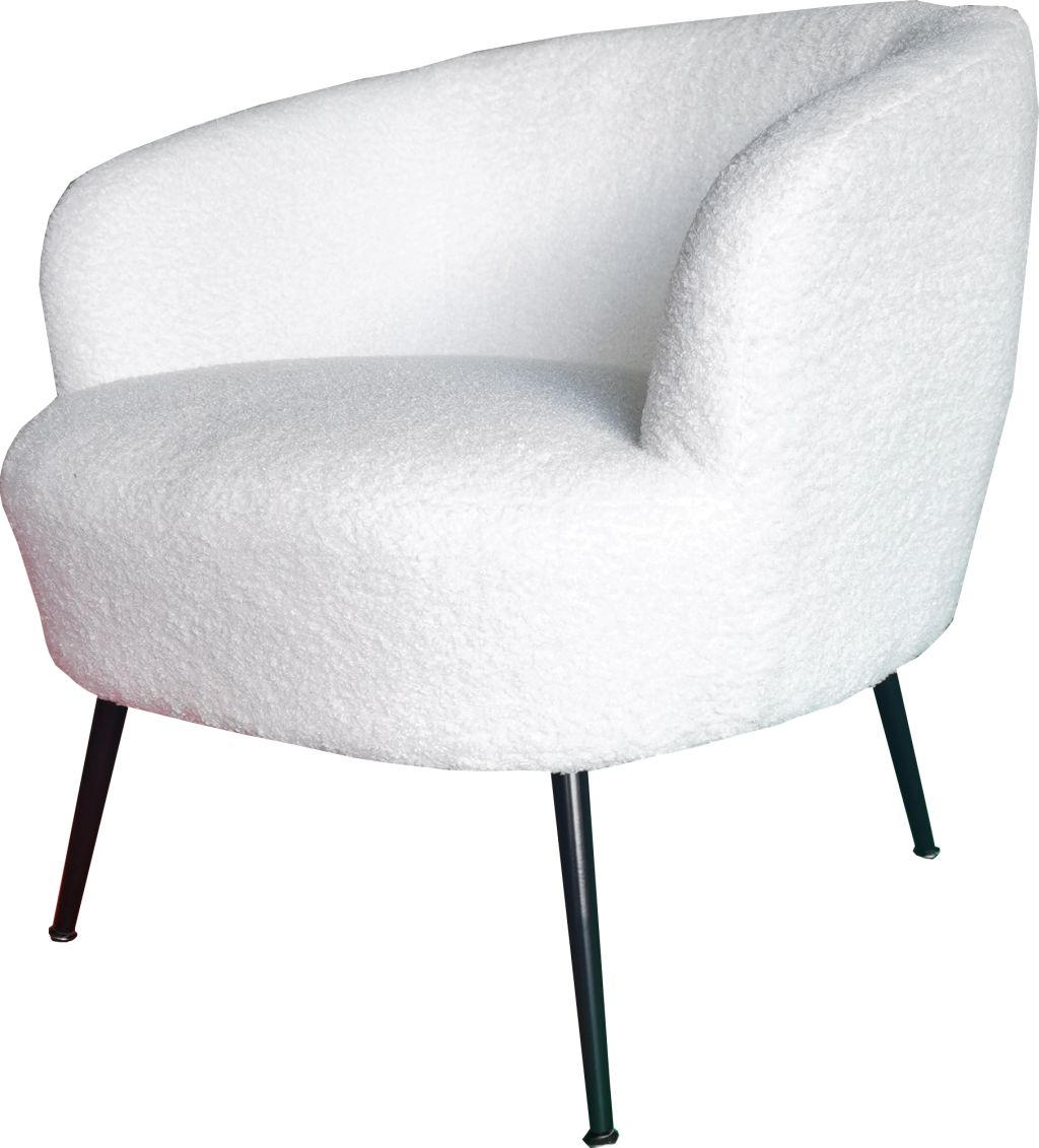 FOTELJA drvo, metal, tekstil  crna, bež   - bež/crna, Moderno, drvo/metal (74/71/72cm) - Xora