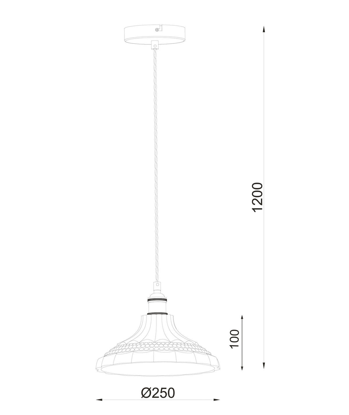 HÄNGELEUCHTE 25/120 cm  - Klar, Trend, Glas/Metall (25/120cm) - Novel