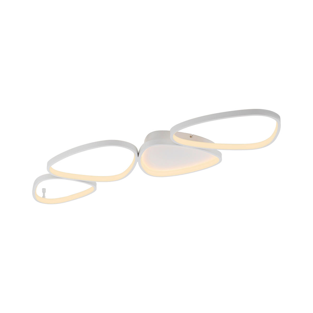 LED-DECKENLEUCHTE 116/38/6,2 cm   - Weiß, Design, Kunststoff/Metall (116/38/6,2cm) - Schöner Wohnen