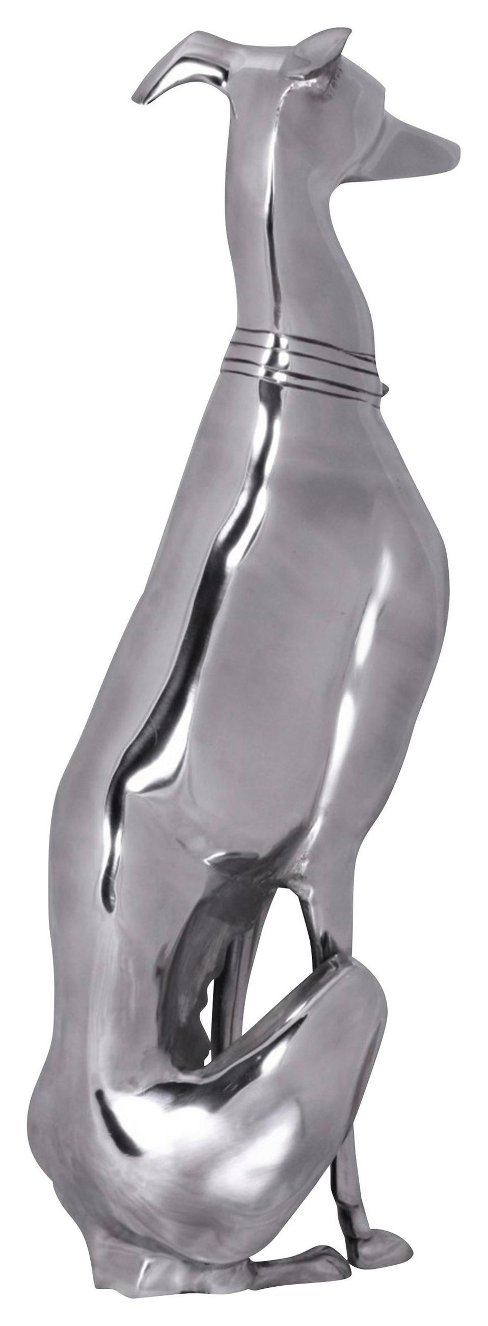 SKULPTUR - Silberfarben, Modern, Metall (18/70/25cm) - MID.YOU