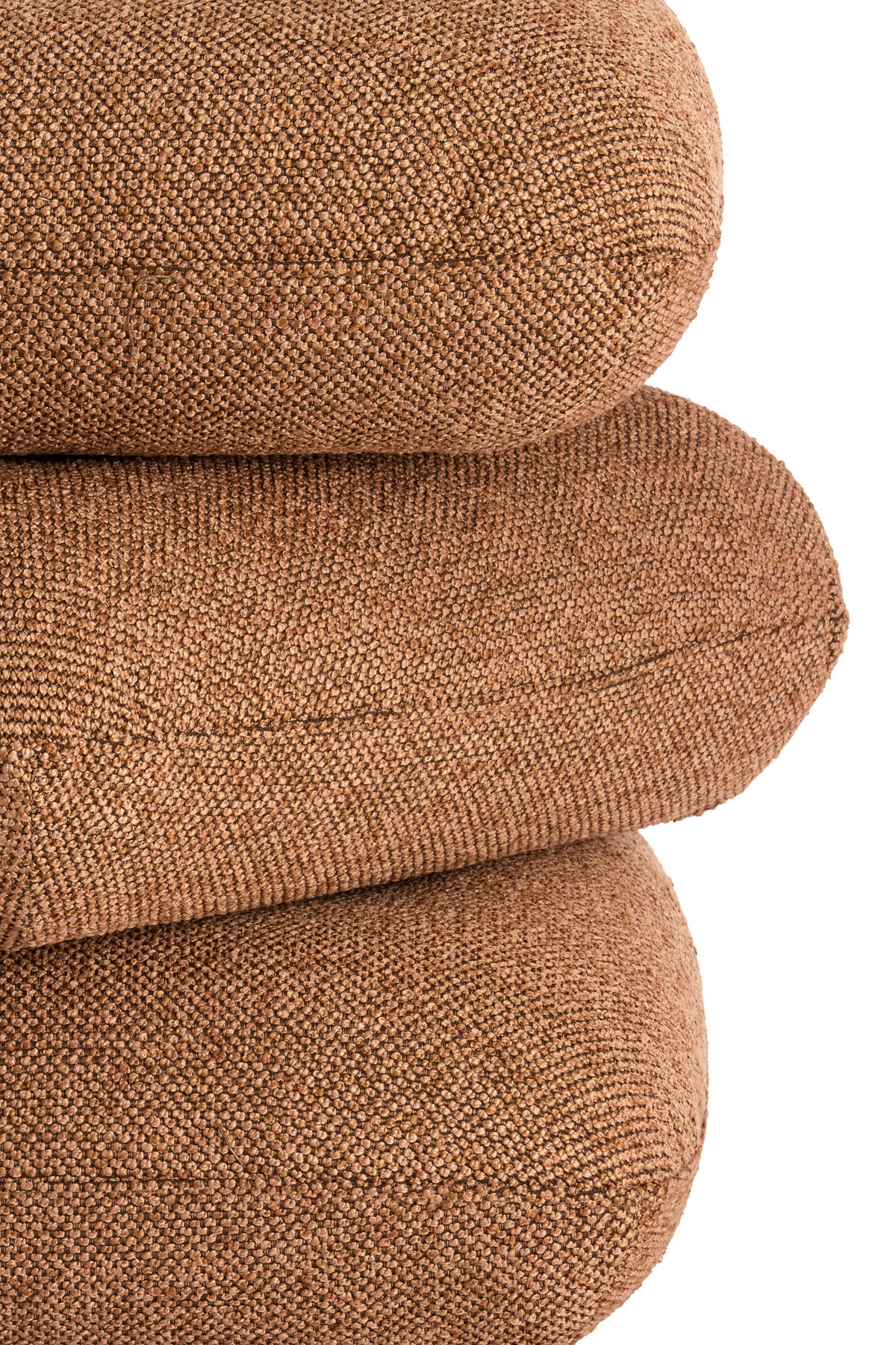POUF LAURIE 44,5/44,5/44,5 cm  - Terracotta, Basics, Textil (44,5/44,5/44,5cm) - Light & Living