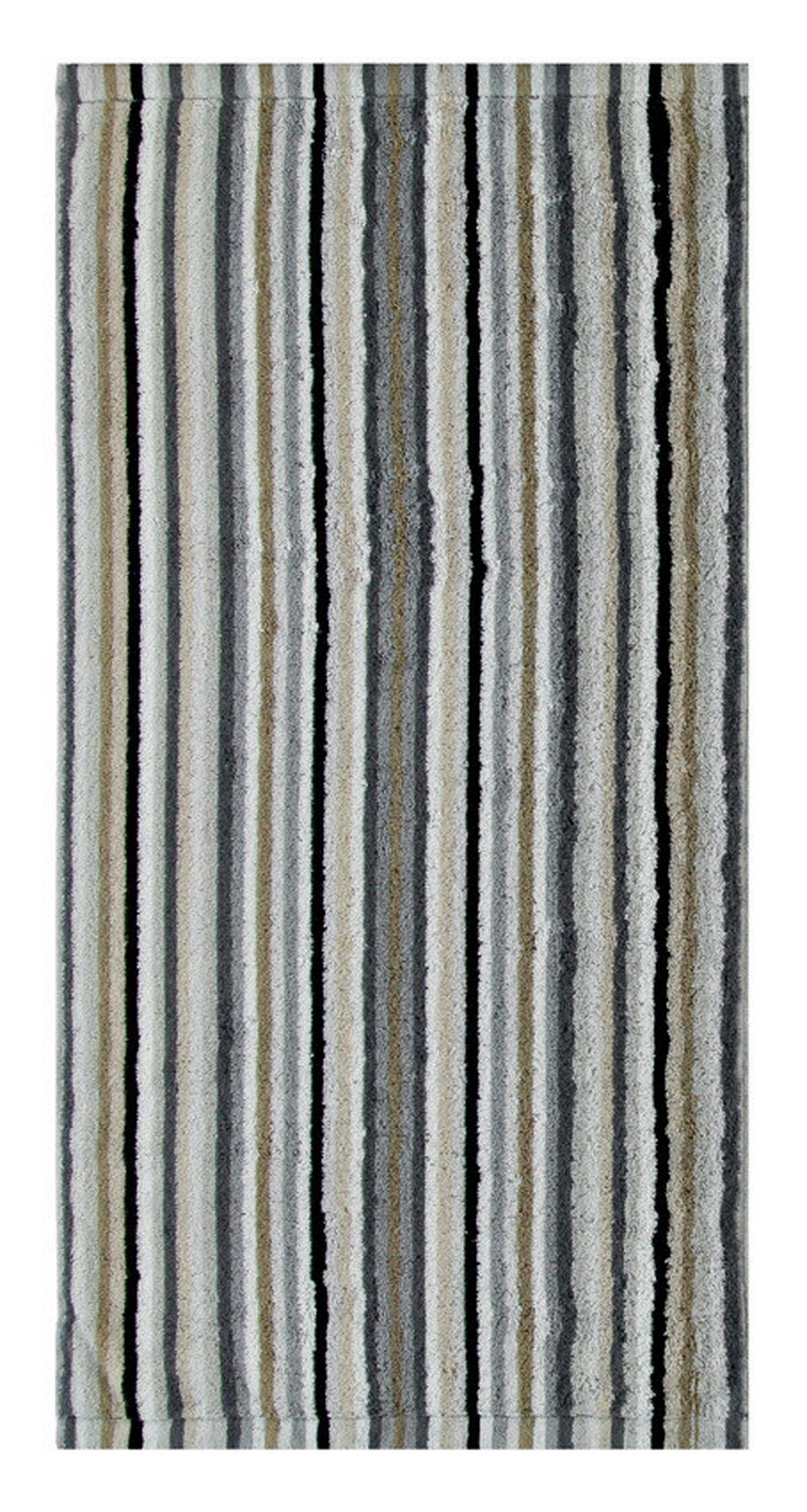 SAUNATUCH LIFESTYLE STREIFEN Beige  - Beige, Basics, Textil (70/180cm) - Cawoe