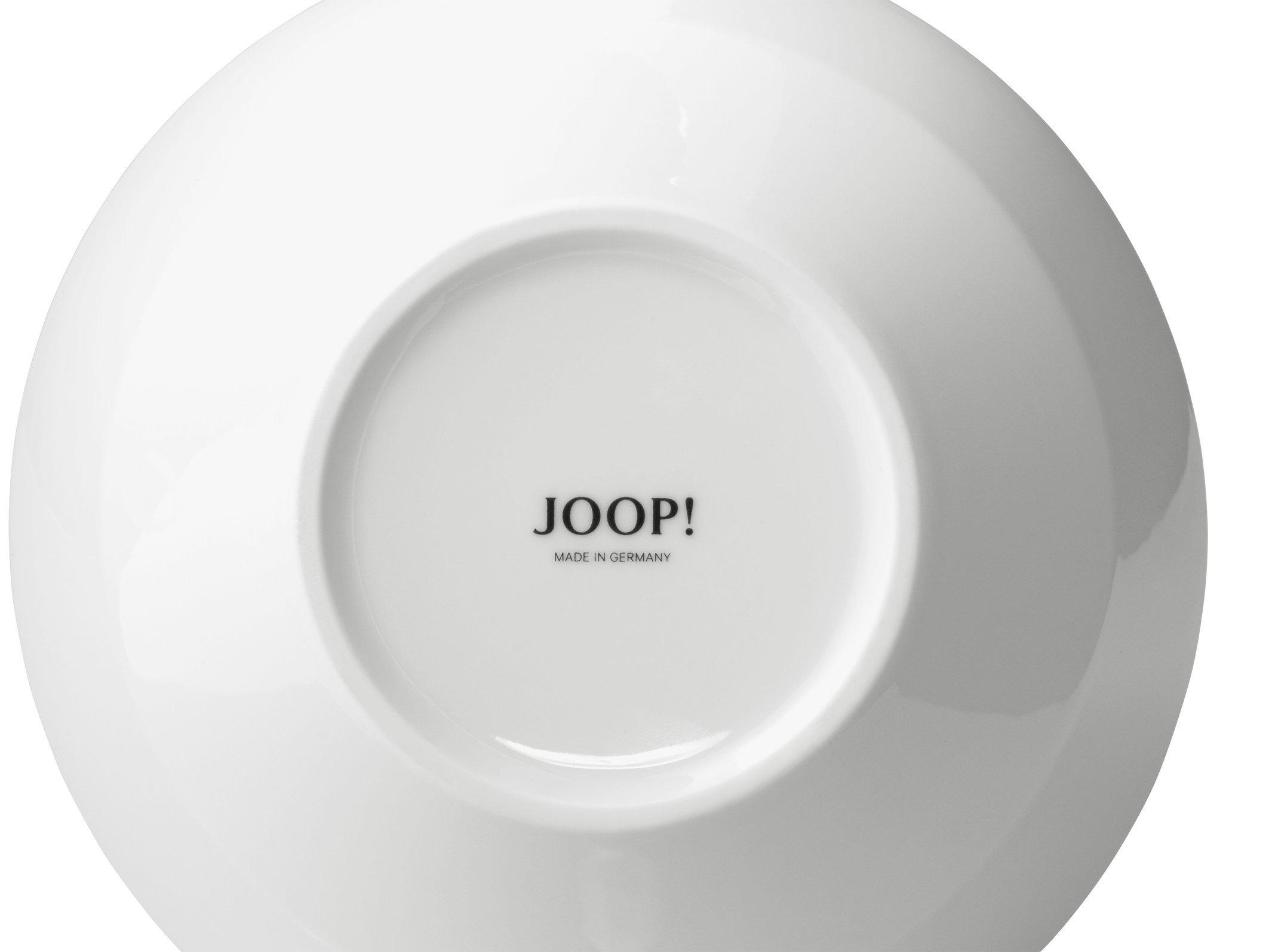 SCHALE Single Cornflower   - Weiß, Design, Keramik (23/9,5cm) - Joop!