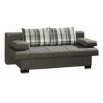 SCHLAFSOFA Helen in Braun  - Wengefarben/Alufarben, KONVENTIONELL, Holz/Textil (200/80/94cm) - Novel