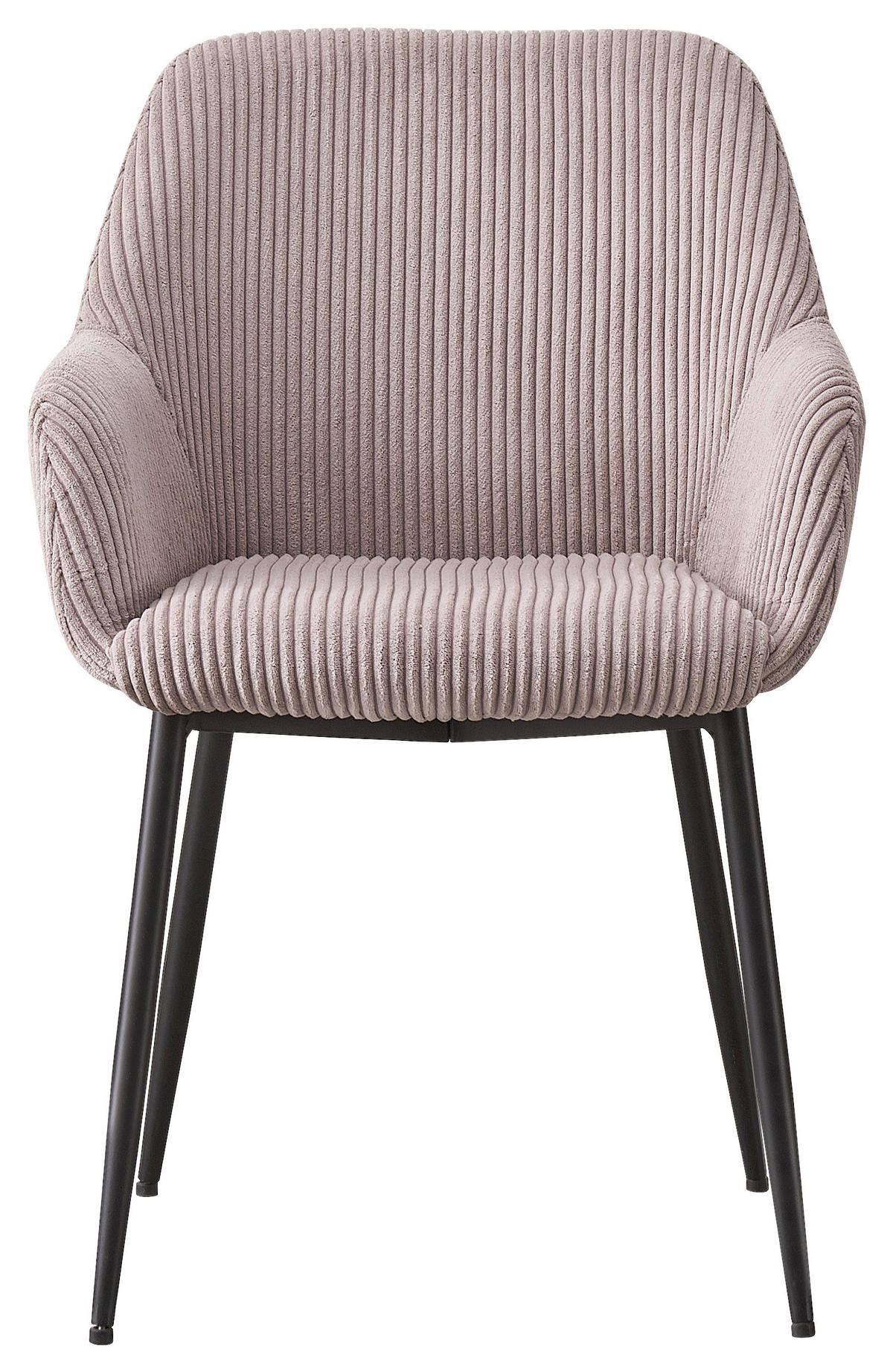 KAROSSZÉK rózsaszín, fekete  - fekete/rózsaszín, Design, textil/fém (57/85/60cm) - Xora