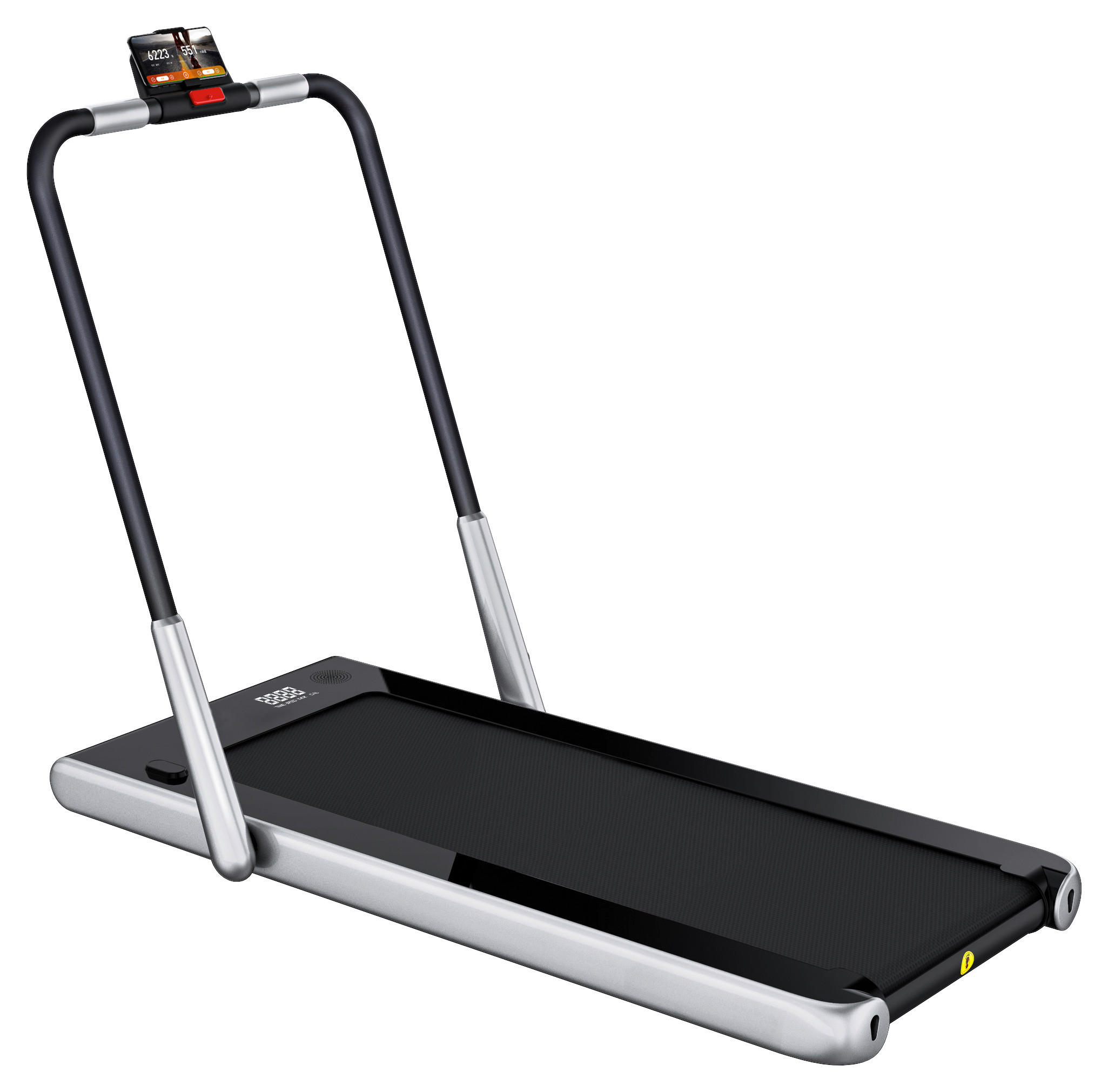 LAUFBAND NABO LB 100 SILBER - Silberfarben, KONVENTIONELL, Metall (68,5/106,5/133,6cm)