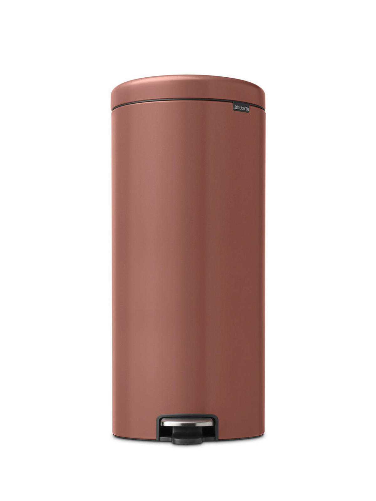TRETEIMER 30 l  Metall  - Taupe/Anthrazit, Basics, Kunststoff/Metall (29,3/67,9/38cm) - Brabantia