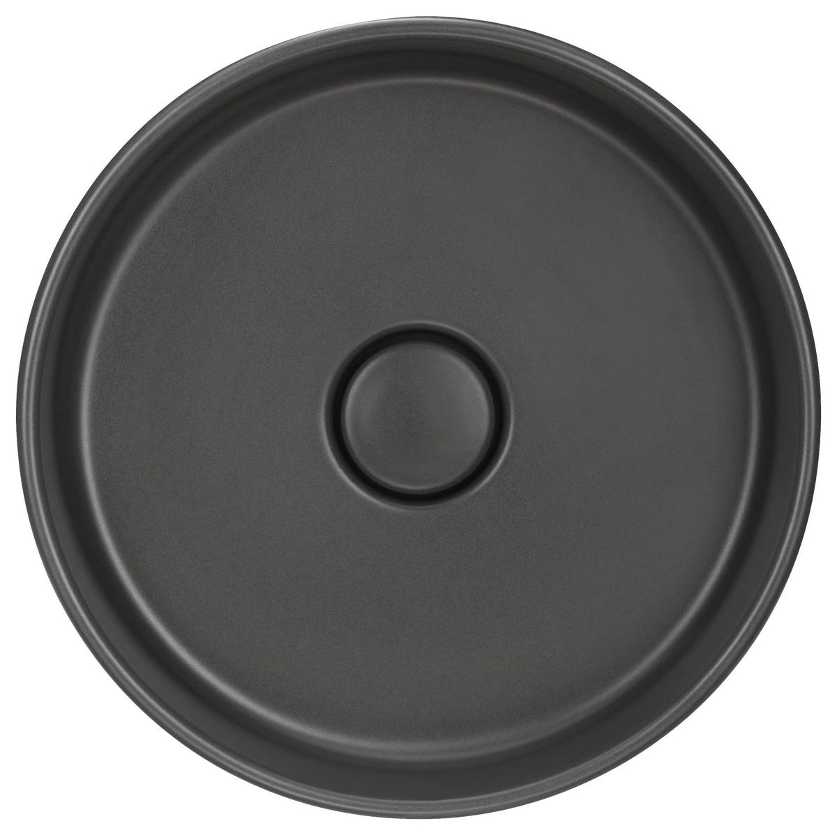 WASCHBECKEN 40/10,2/40 cm  - Schieferfarben, Basics, Keramik (40/10,2/40cm) - Systemceram