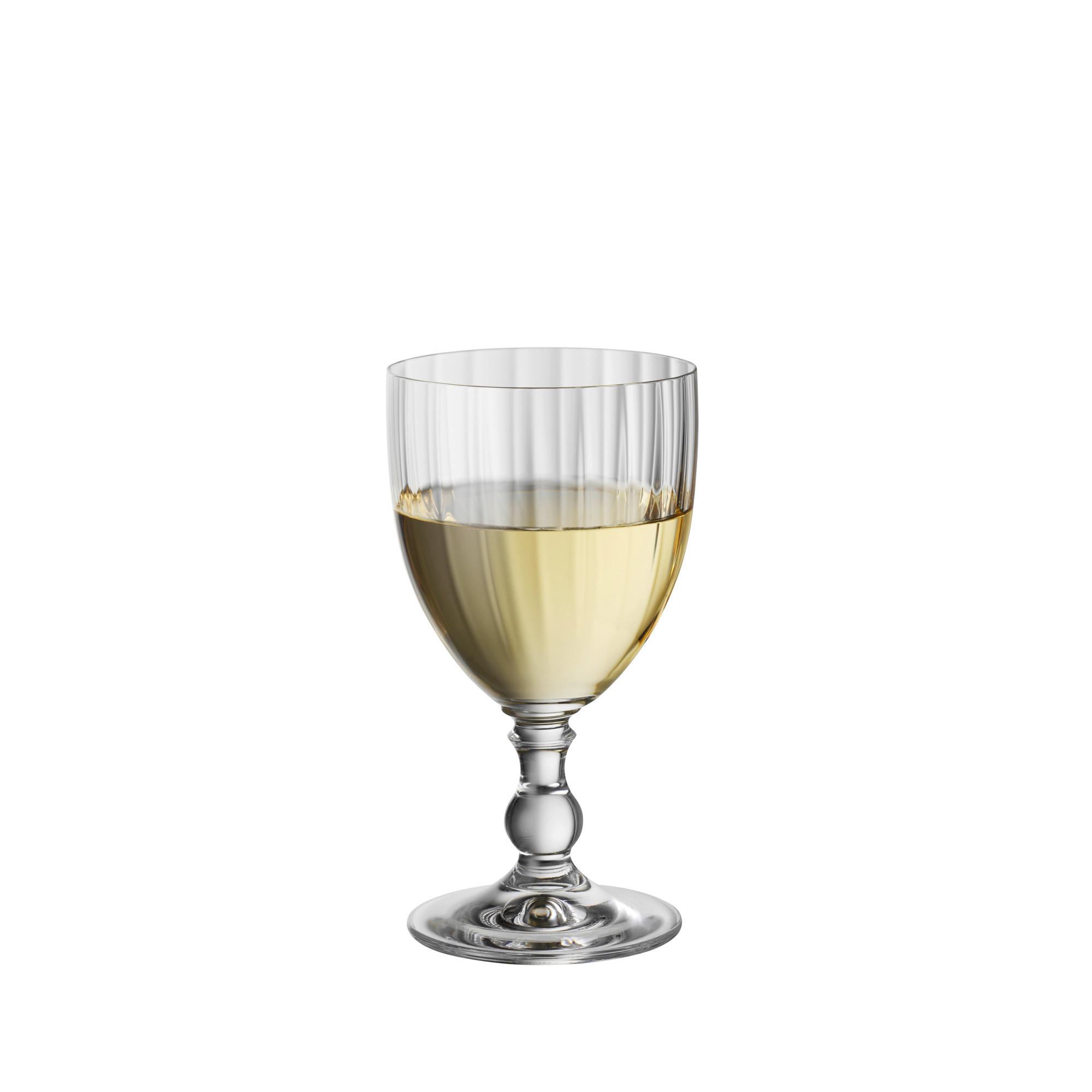 PAHAR PENTRU VIN ALB 240 ml  - străveziu, Basics, sticlă (240ml) - Bohemia