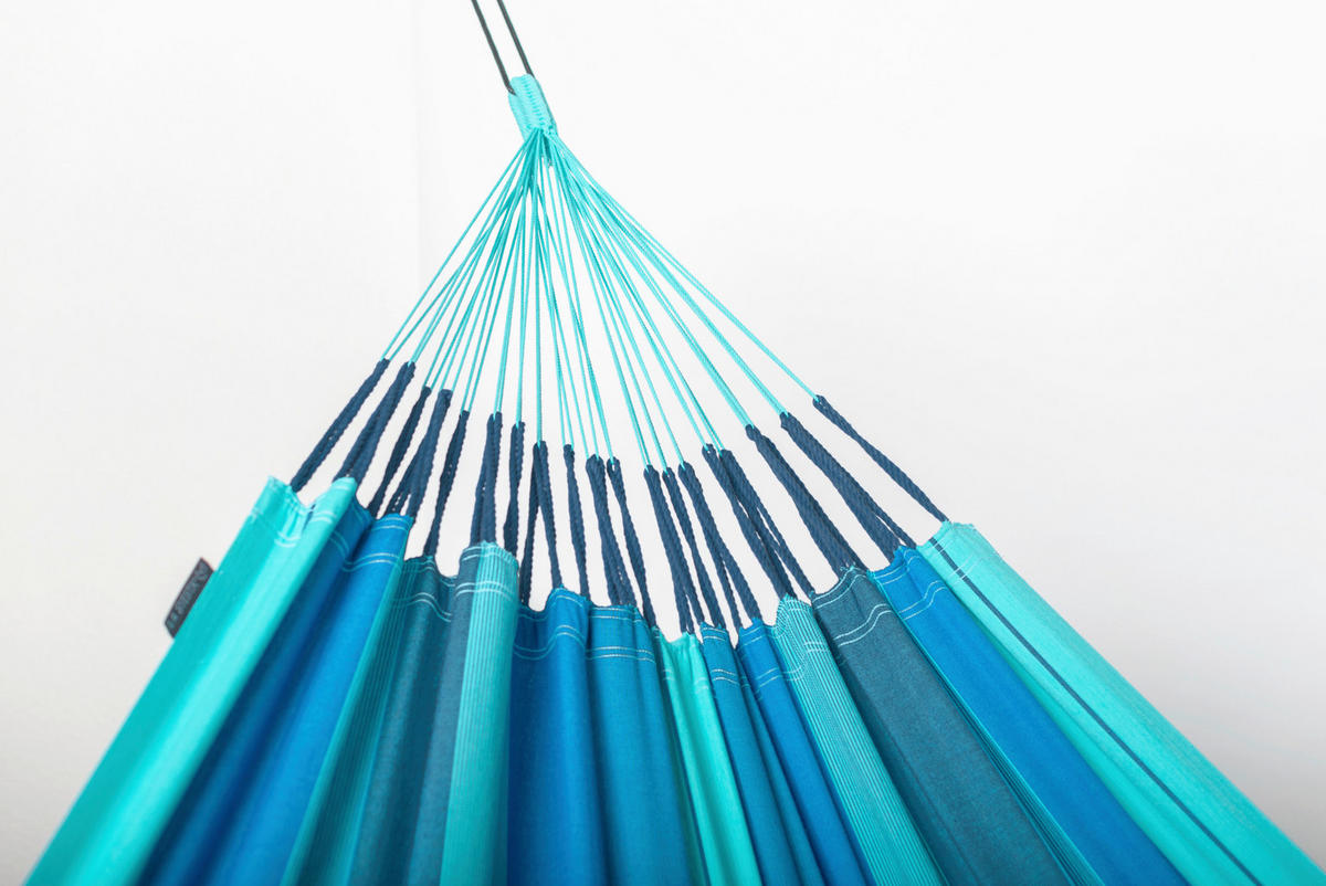 HOUPACÍ SÍŤ  - modrá/světle modrá, Konvenční, textil (140/300cm) - La Siesta