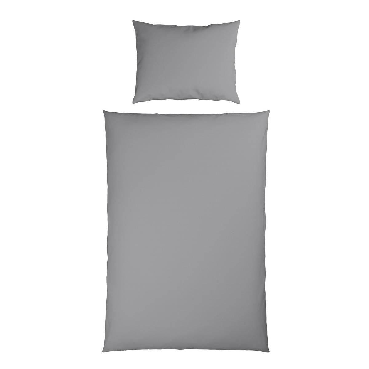 WENDEBETTWÄSCHE 140/200 cm  - Anthrazit, Textil (140/200cm) - Dieter Knoll
