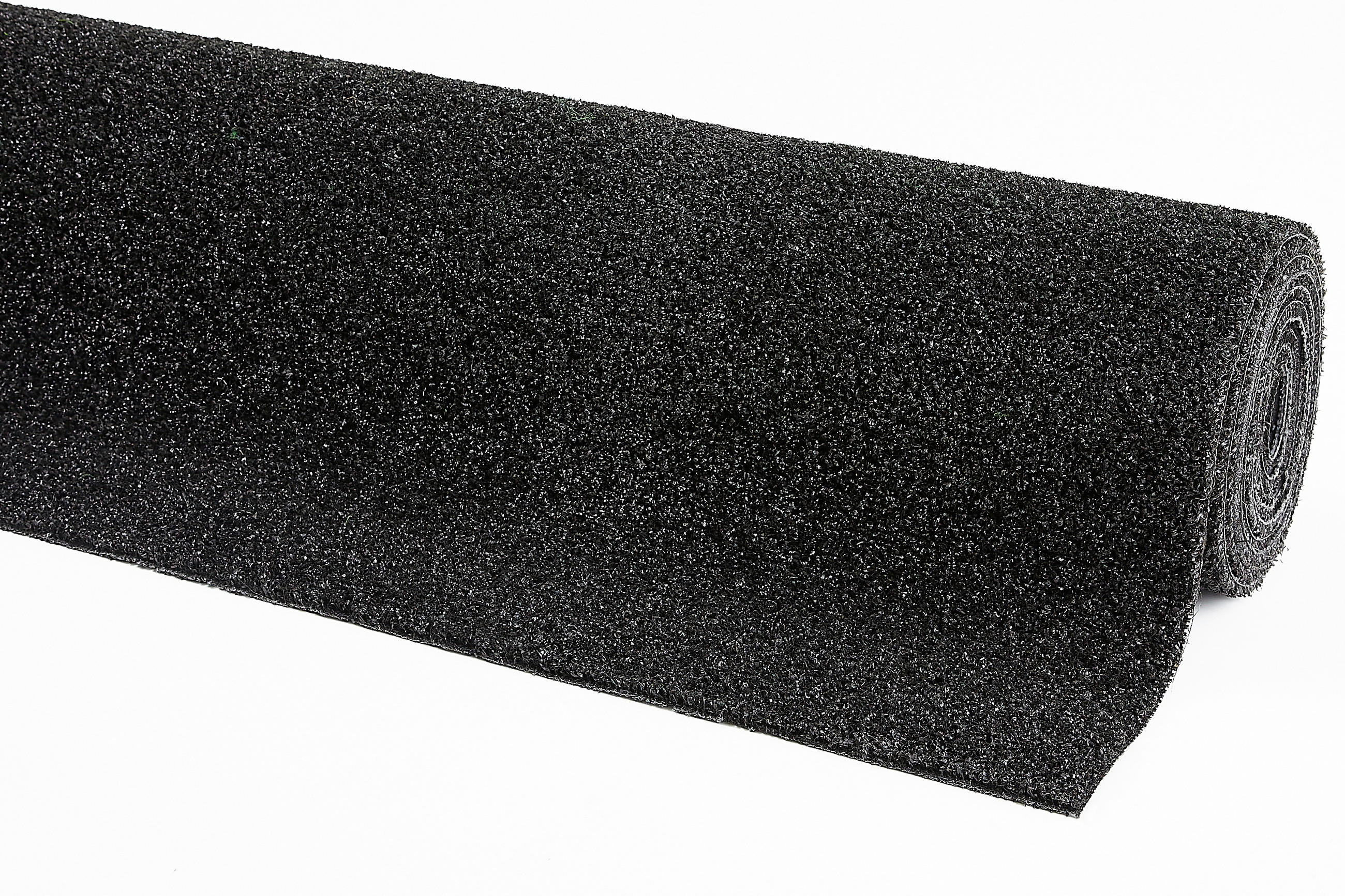 RASENTEPPICH - Schwarz, Basics, Kunststoff (100/200cm)