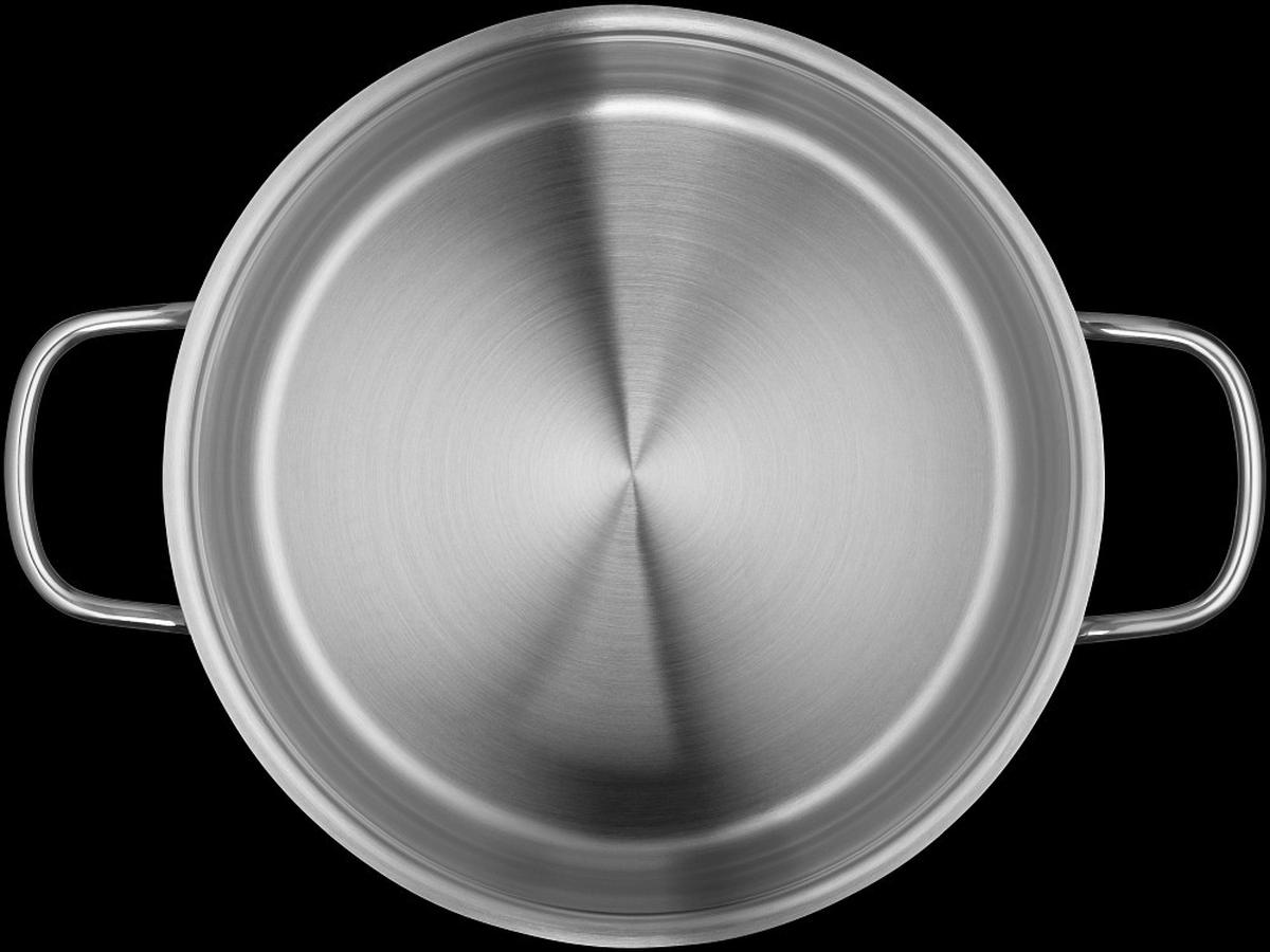 KOCHTOPFSET 4-teilig  - Edelstahlfarben, Design, Glas/Metall - WMF