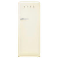 KÜHLSCHRANK 60/150/72,8 cm FAB28RCR6  - Creme, Basics, Glas/Metall (60/150/72,8cm) - SMEG
