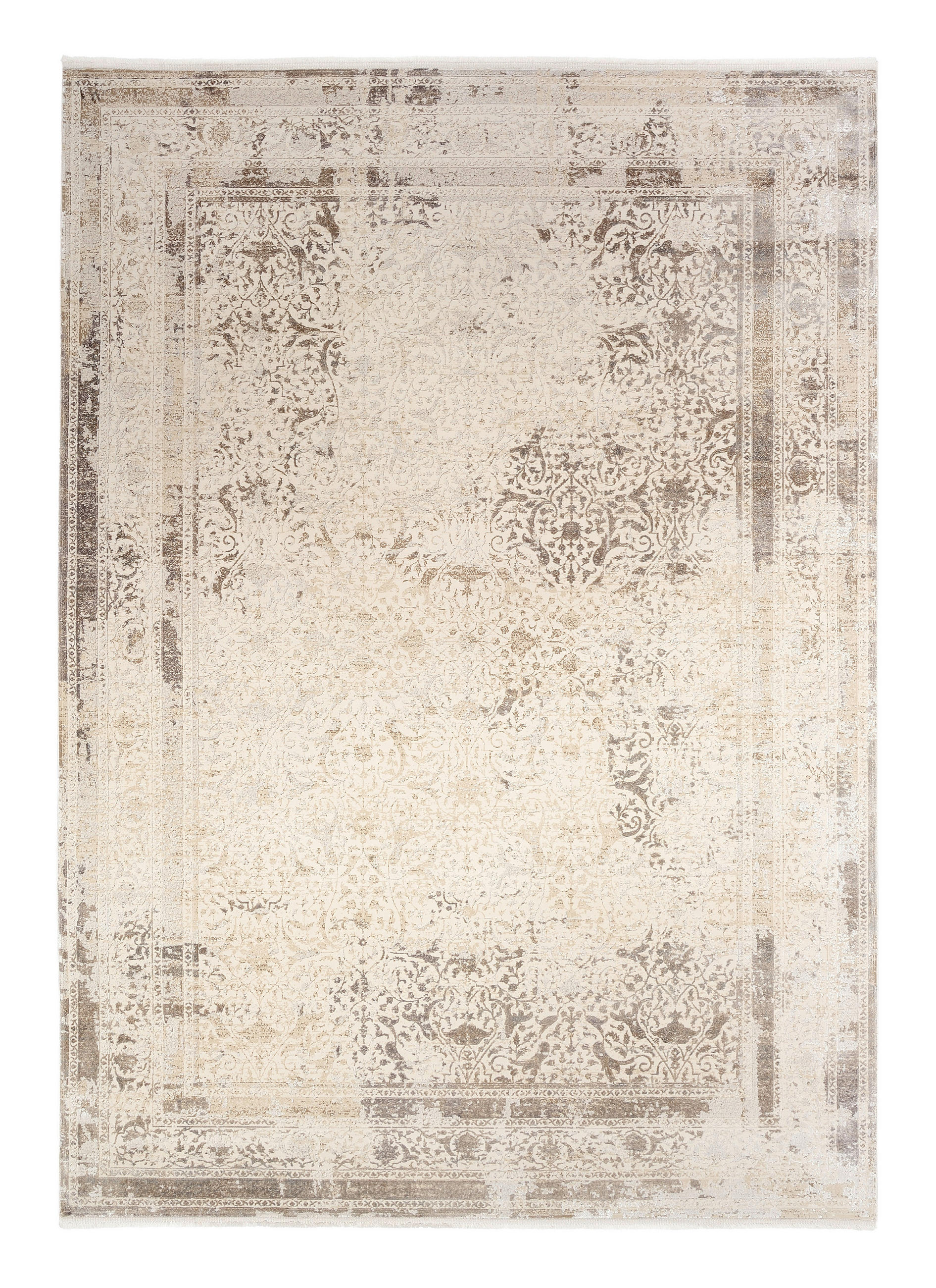 Musterring Webteppich Opera Braun, Dunkelbraun, Beige, Hellbraun 160x230 cm