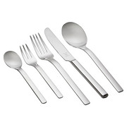 BESTECKSET 60-teilig Edelstahl - Basics, Metall - Justinus