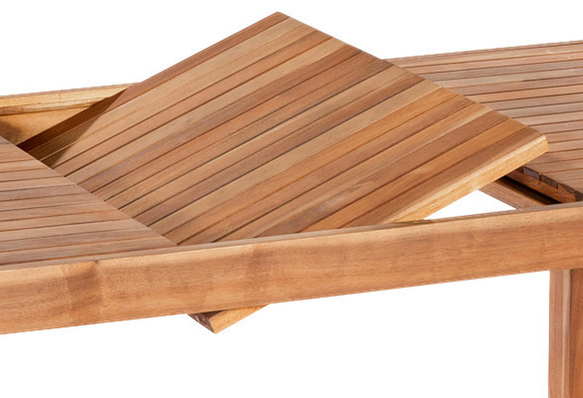 GARTENTISCH 150/90/74,5 cm Holz rechteckig  - Akaziefarben, ROMANTIK / LANDHAUS, Holz (150/90/74,5cm) - Gardenson