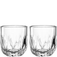 KAFFEEGLAS GOCCE 3 220 ml 2-teilig  - Klar, Design, Glas (7,6/8,2/7,6cm) - Leonardo