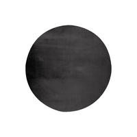 HOCHFLORTEPPICH 120/120 cm Graphitfarben  - Graphitfarben, Basics, Textil (120/120cm) - Kayoom