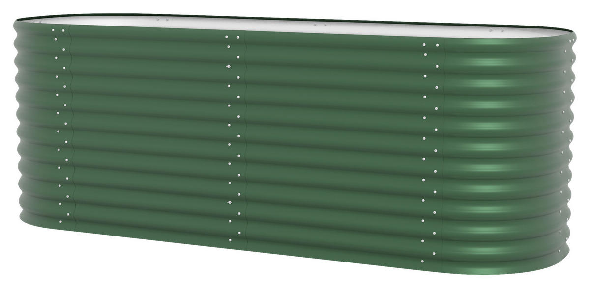 HOCHBEET-ERWEITERUNG 82,1/85,8/80 cm  - Dunkelgrün, Basics, Metall (82,1/85,8/80cm)