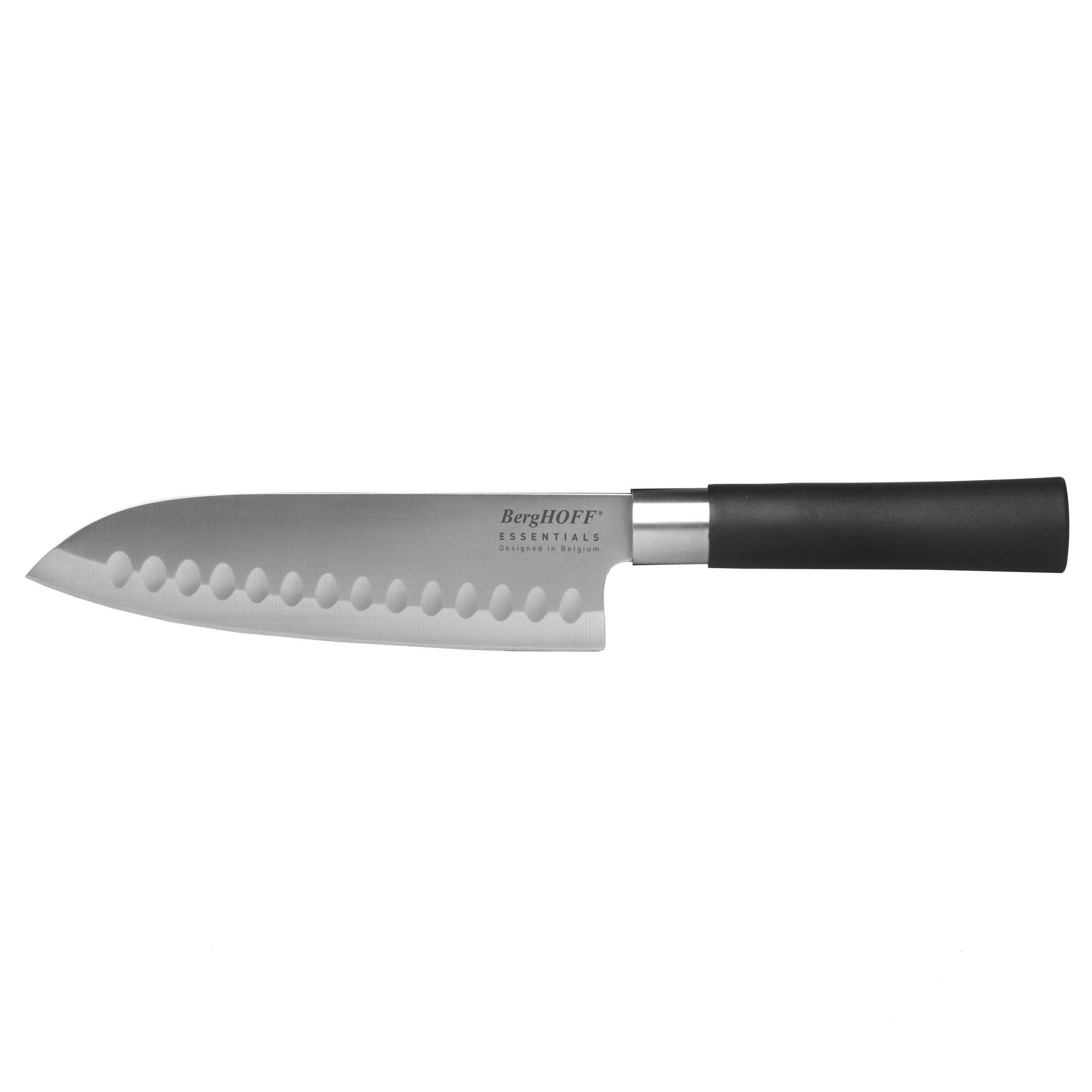 NOŽ SANTOKU   30/4,5/2 cm           nerjaveče jeklo - črna, Basics, kovina/umetna masa (30/4,5/2cm) - BergHOFF
