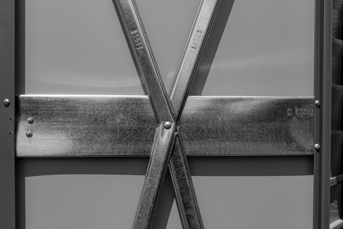 GERÄTEHAUS 295/208/124 cm  - Grau, Basics (295/208/124cm) - Ambia Garden