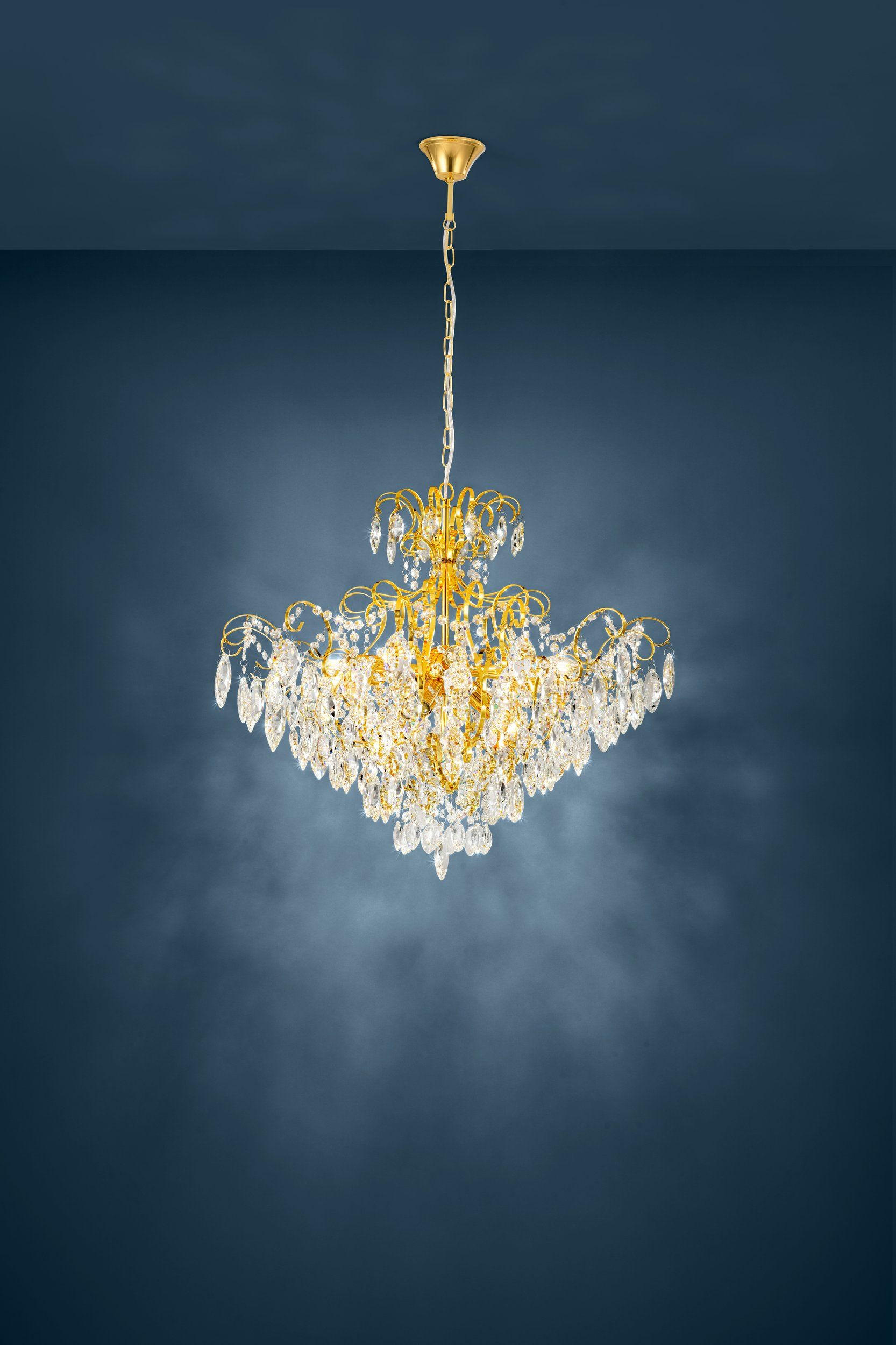 CANDELABRU - alămiu, Basics, sticlă/metal (73.5/121cm)