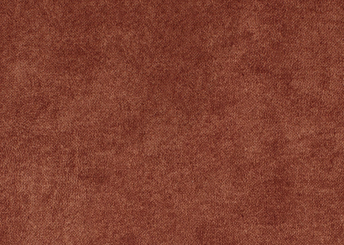 SCHLAFSOFA Velours Rostfarben  - Rostfarben/Schwarz, Design, Kunststoff/Textil (250/92/105cm) - Carryhome