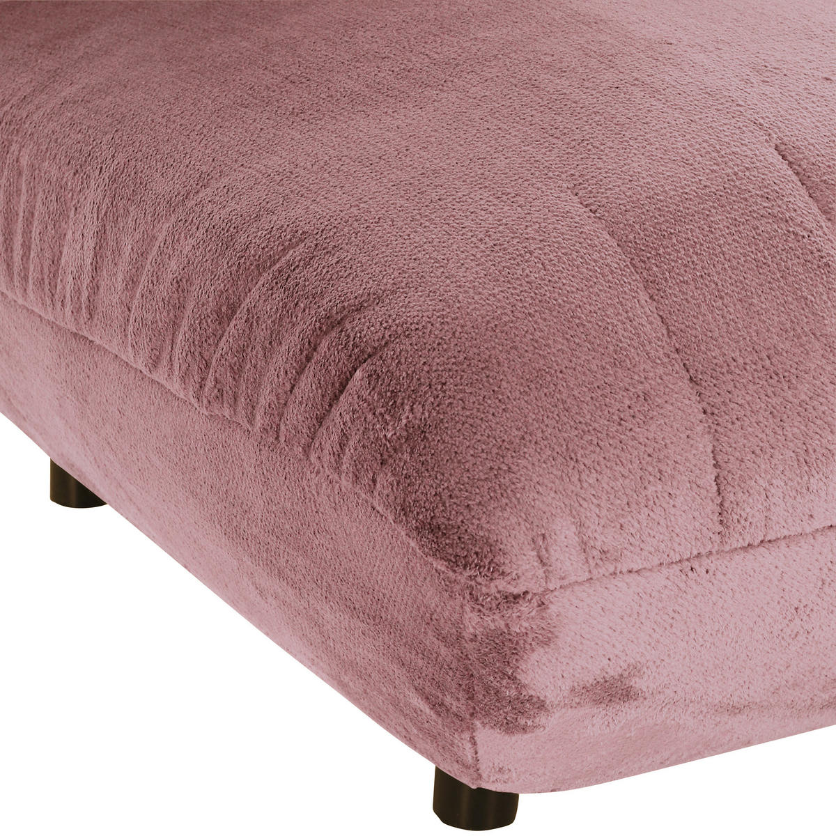 FÅTÖLJ i textil rosa  - svart/rosa, Klassisk, textil/plast (100/86/100cm) - MID.YOU