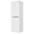 MIDISCHRANK 40/130/35 cm - Edelstahlfarben/Silberfarben, KONVENTIONELL, Holzwerkstoff/Kunststoff (40/130/35cm) - Xora