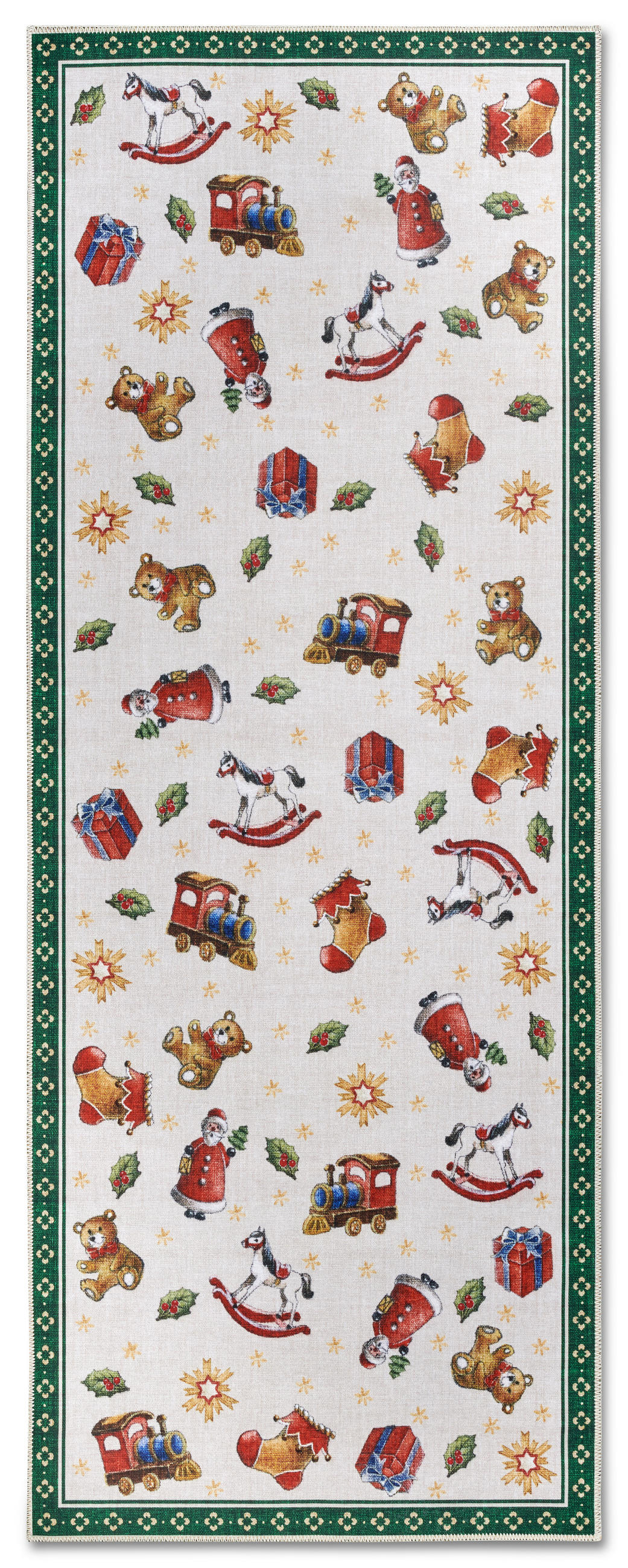 LÄUFER 80/200 cm Toy's Delight Multicolor, Dunkelgrün  - Dunkelgrün/Multicolor, Design, Kunststoff/Textil (80/200cm) - Villeroy & Boch