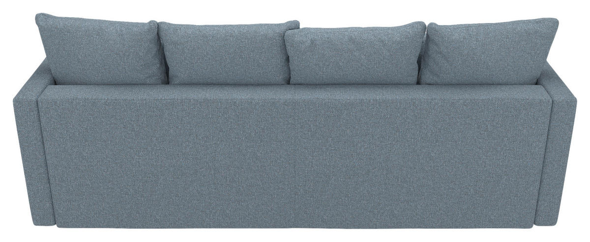 SCHLAFSOFA in Webstoff Türkis  - Türkis/Schwarz, Design, Textil (223/96/95cm) - MID.YOU