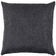 ZIERKISSEN    - Anthrazit, Basics, Textil (48/48/10cm) - Novel