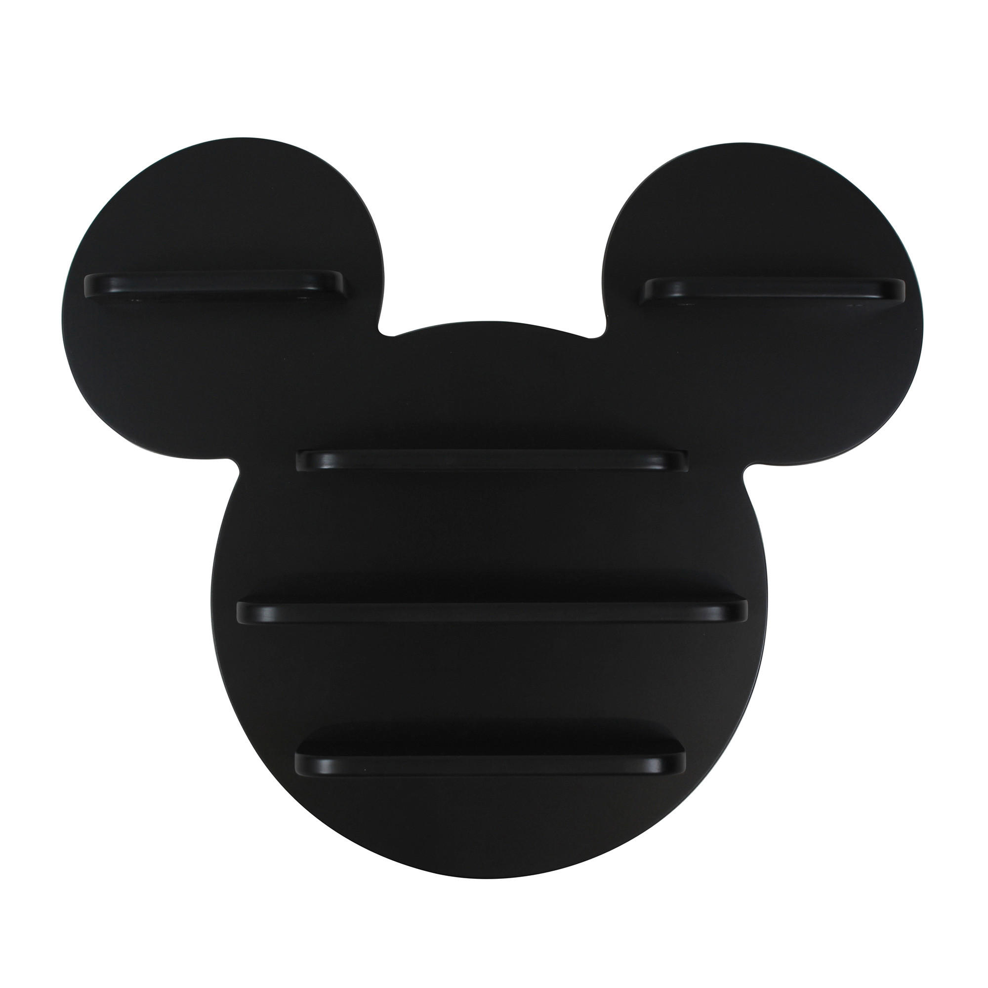 KINDERREGAL Mickey & Minnie Schwarz  - Schwarz, Basics, Holz (50/8/43cm) - Disney